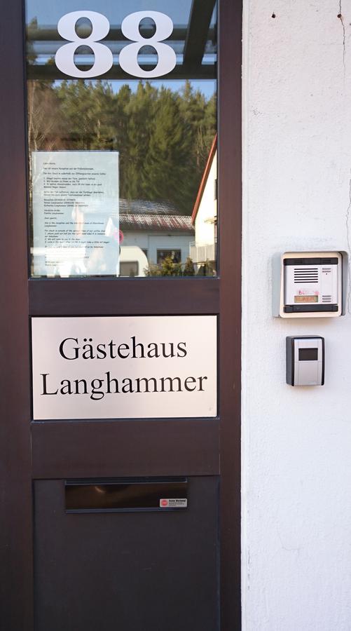 Gastehaus Langhammer Bubenreuth Exterior photo